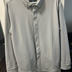 Men's Tech Nylon Shirt Jackst. (Storm grey) size L. Perfect condition